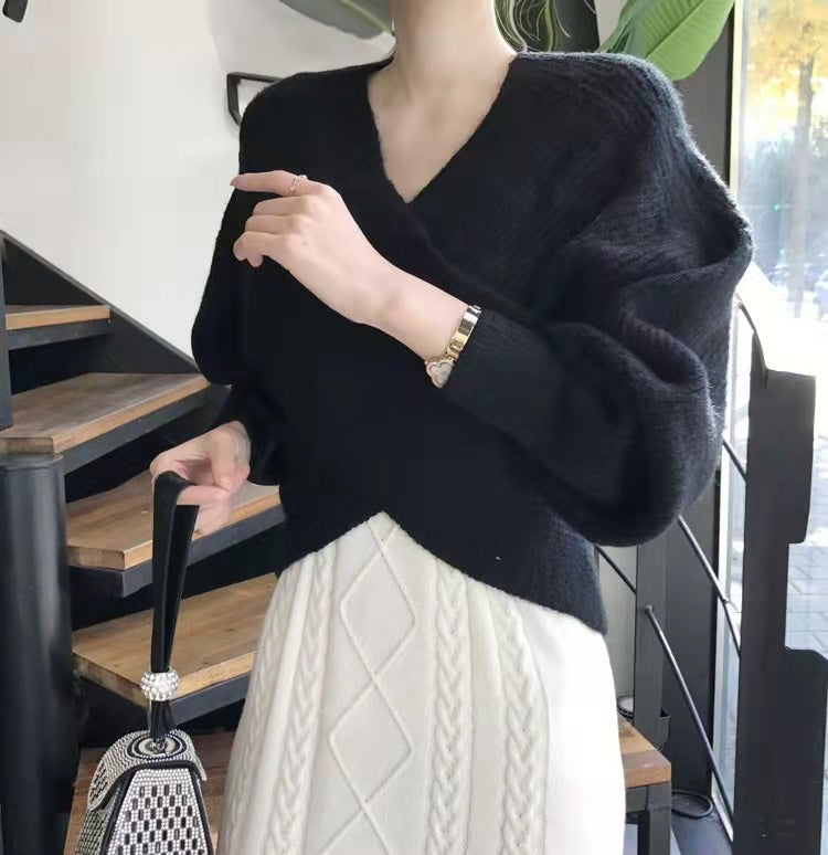 LindenBoutique® | Elegante kruisgebreide trui