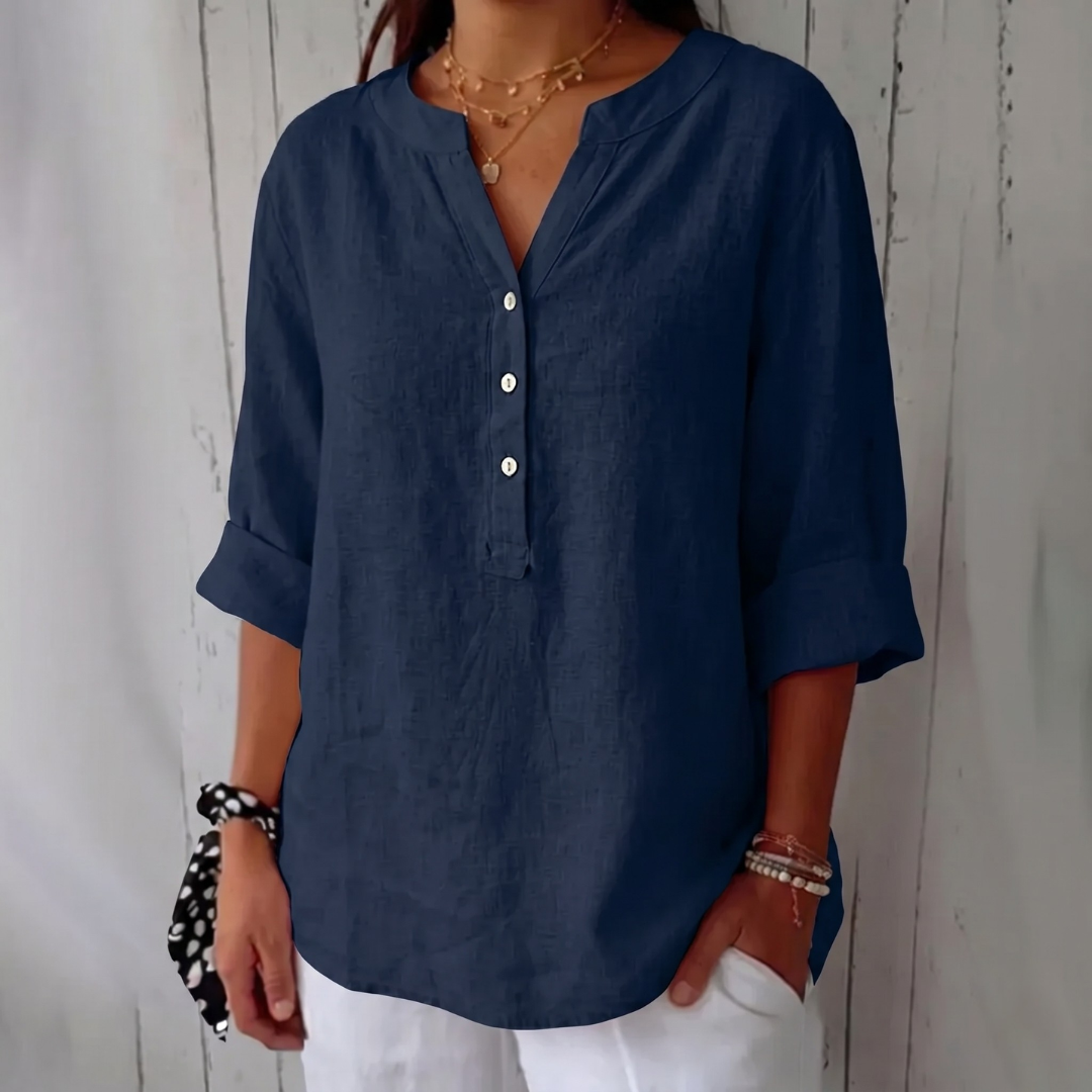 Donna | Loose-fitting Summer Blouse