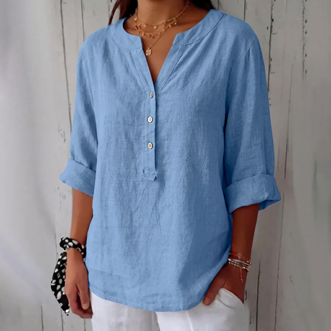 Donna | Loose-fitting Summer Blouse