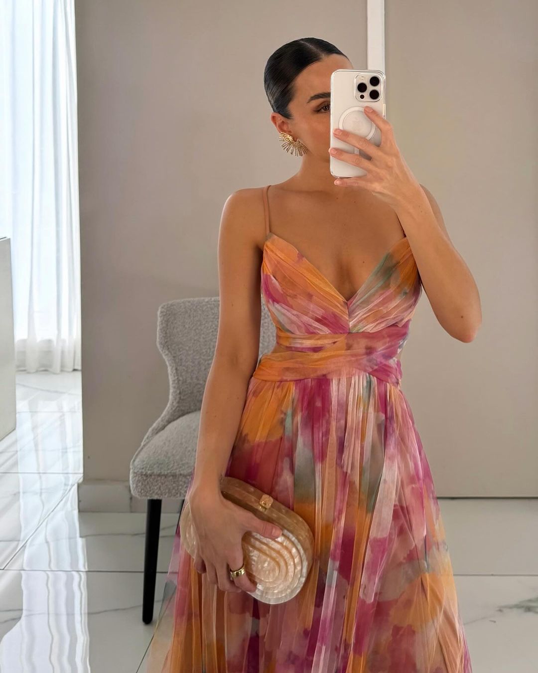Giselle - Betoverende jurk met bloemenprint