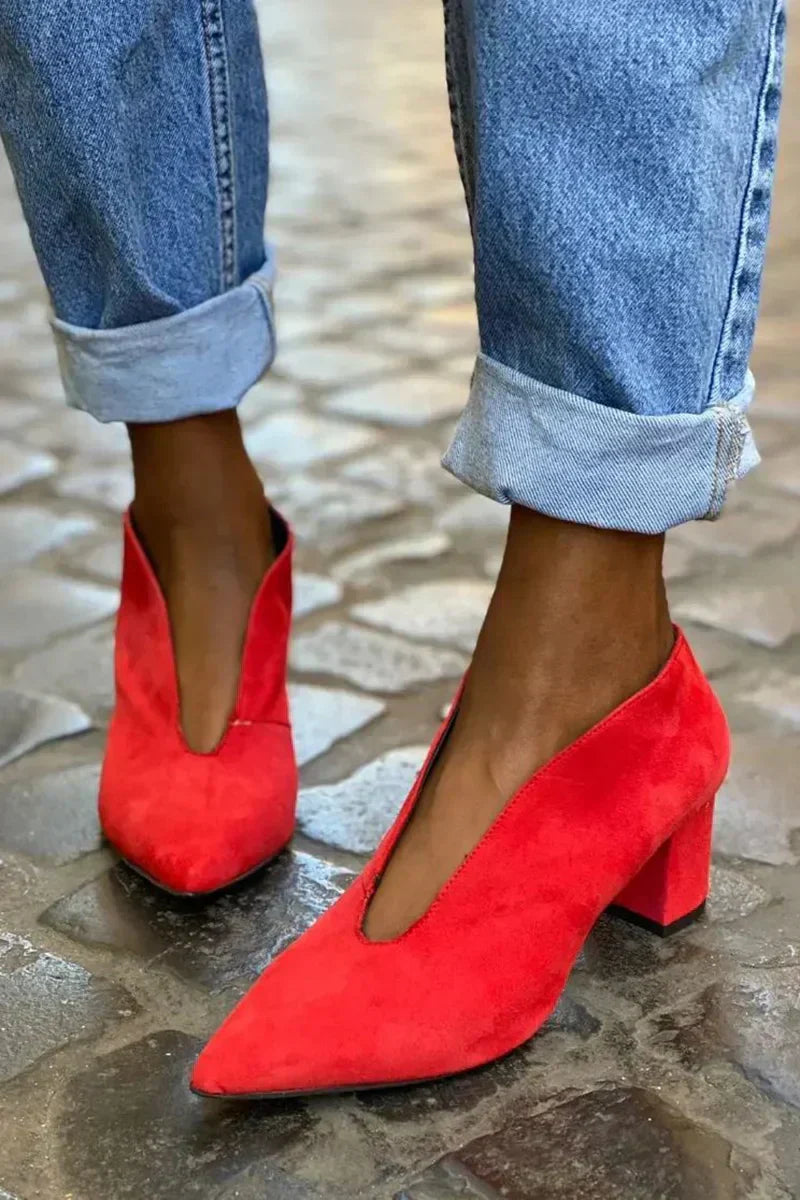 Fenke™ | Elegant Block-Heel Pumps