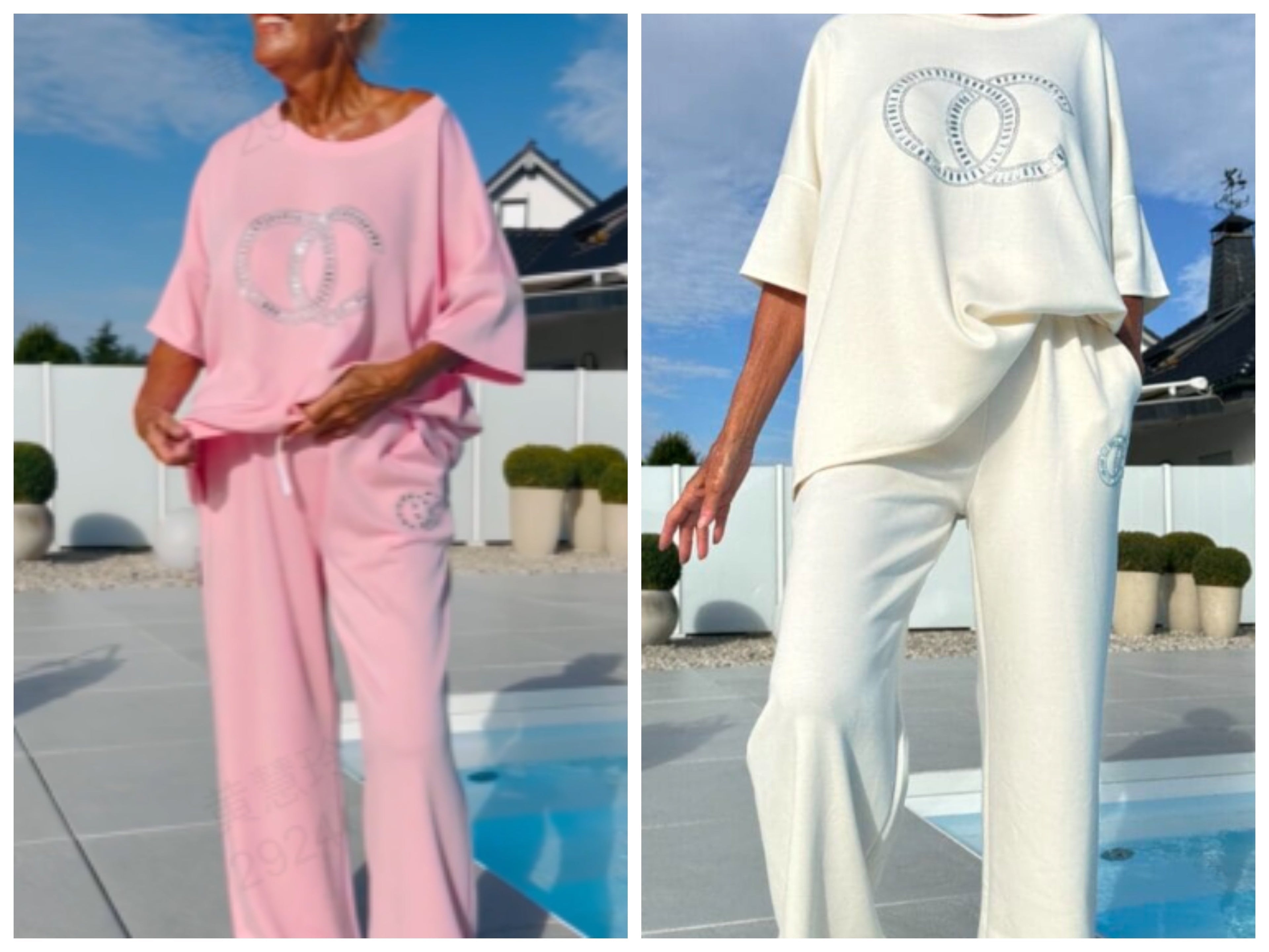 Casual Tweedelige Set – Top & Losse Broek | Comfortabel & Stijlvol voor Elke Dag
