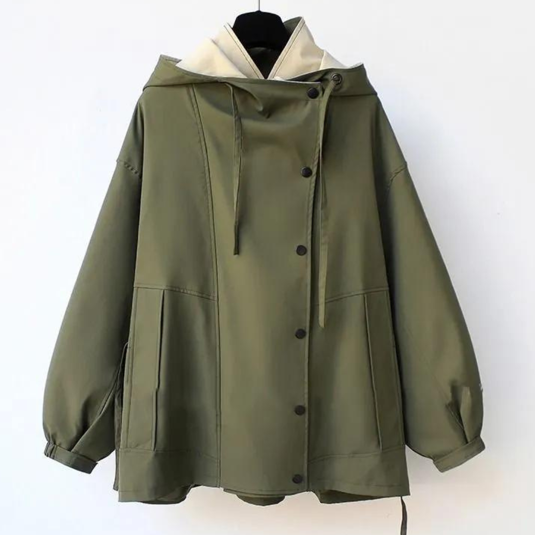 LindenBoutique® | Moderne Tweekleurige Trenchcoat