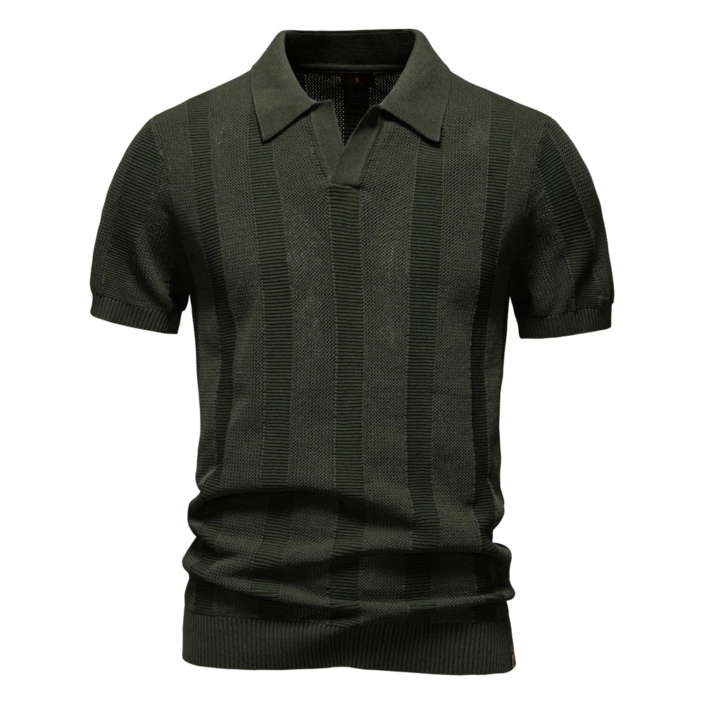 LindenBoutique™ | Stijlvol Gestreepte Polo
