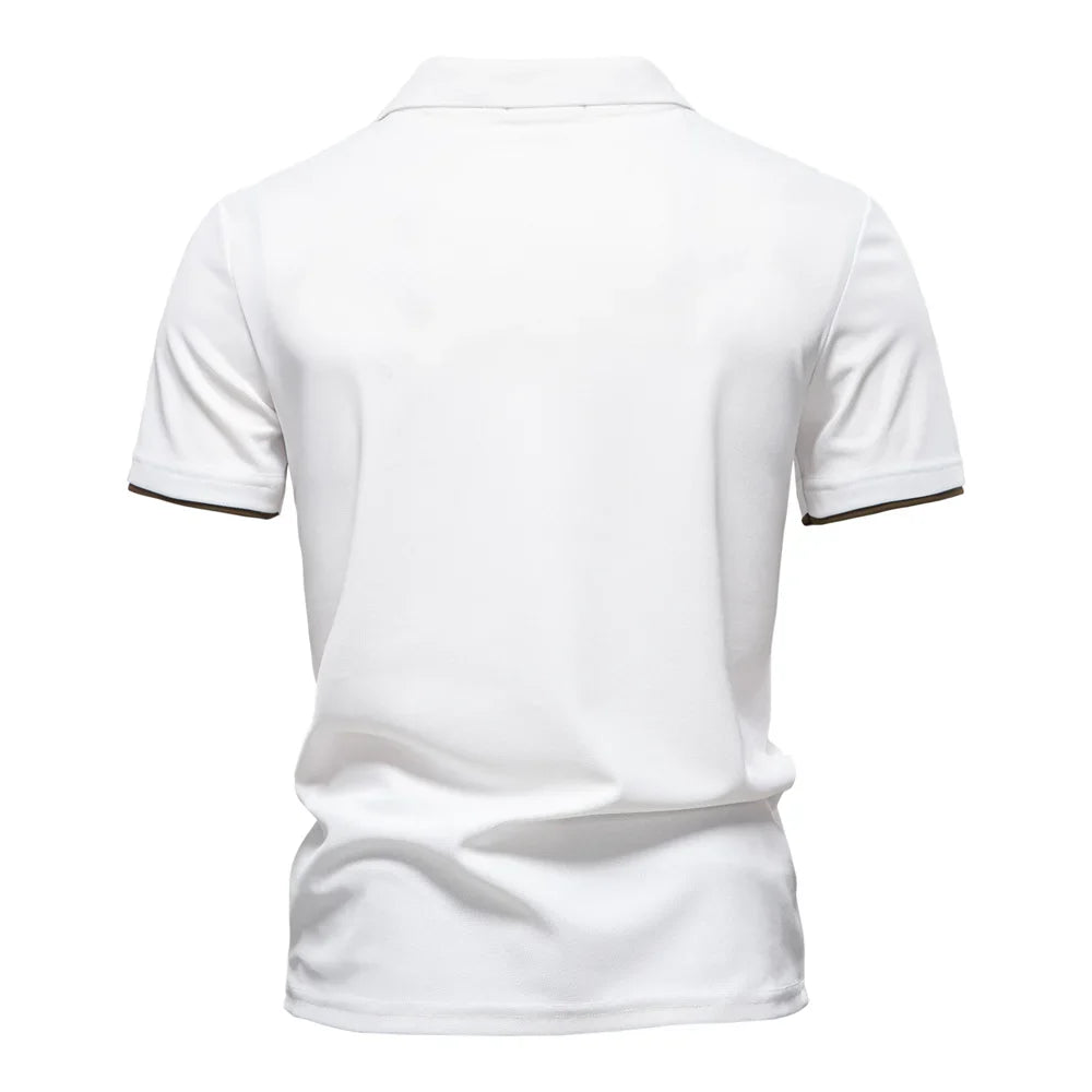 LindenBoutique™ | Heren Polo Met Kleurenblok
