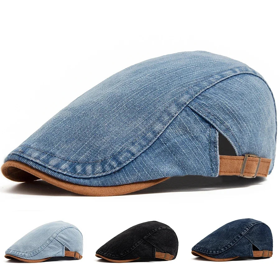 Heren Denim Pet