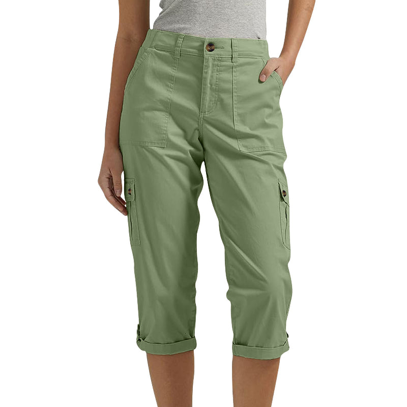LindenBoutique® | Capri Broek met Meerdere Zakken en Comfortabele Pasvorm voor Maximale Bewegingsvrijheid
